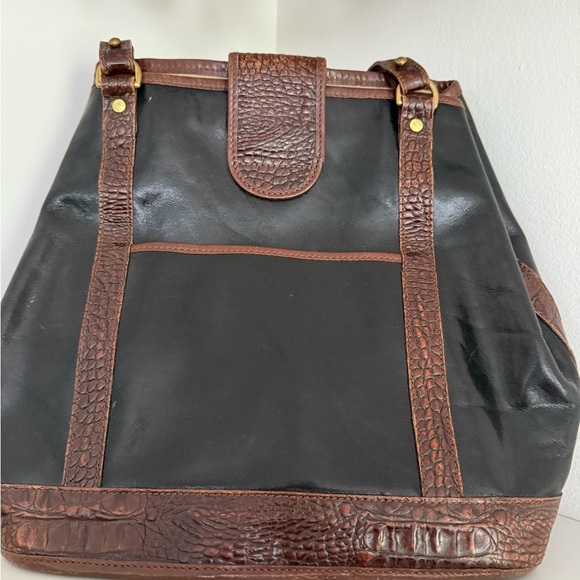Black and brown Brahmin bag - Picture 5 of 7